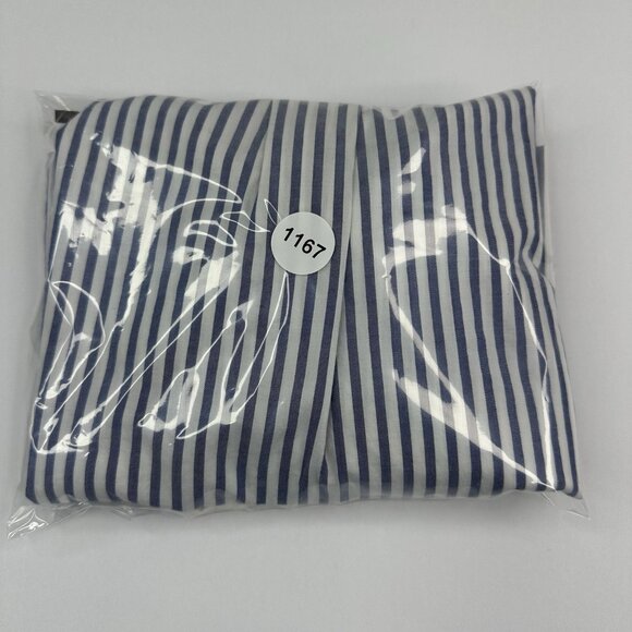 Everlane Women’s Mariner Blue Must-Have Cotton Silky Button Front Shirt 0/C39‎ - Picture 13 of 13